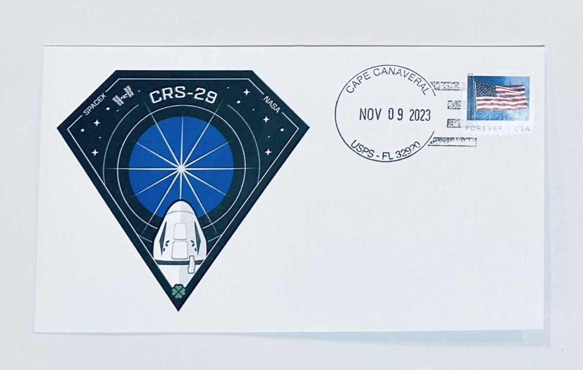 CRS SpaceX 29 Mission Cover - The Space Store