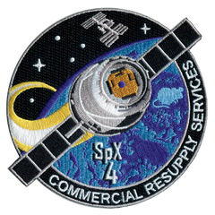 CRS SpaceX 4 Mission Patch