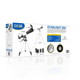 Explore One Starlight 350 - Compact Telescope with Pan Handle Full Length Tripod