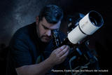 Explore Scientific ED80 Essential Series Air-Spaced Triplet Refractor Telescope with 0.8x Focal Reducer and iEXOS-100-2 PMC-Eight Equatorial Tracker System with WiFi and Bluetooth®