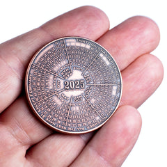 Two-Year Calendar Coin 2025-2026