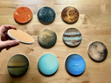 Planets Ceramic 10-Coaster Set