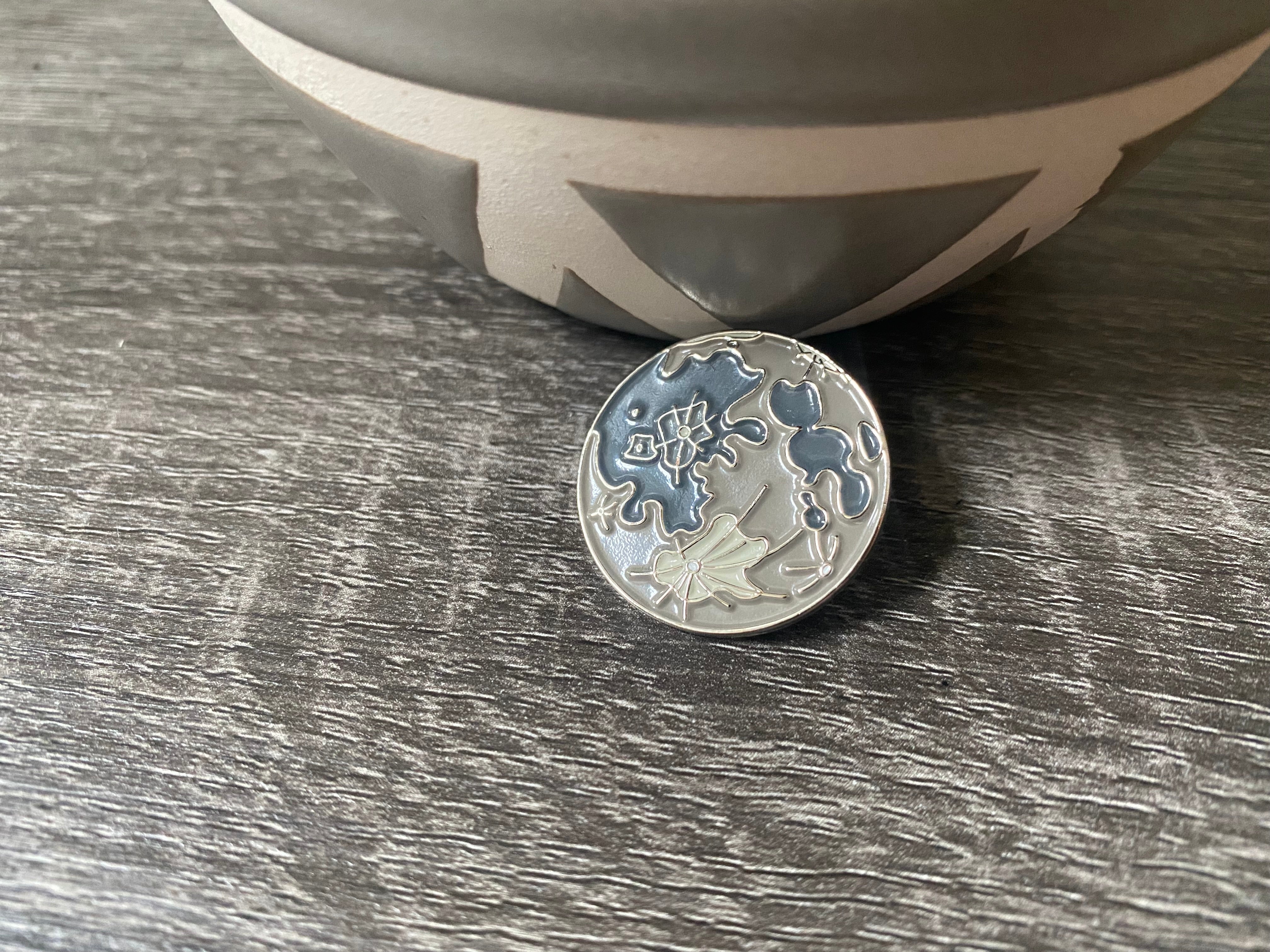 Moon Soft Enamel Pin