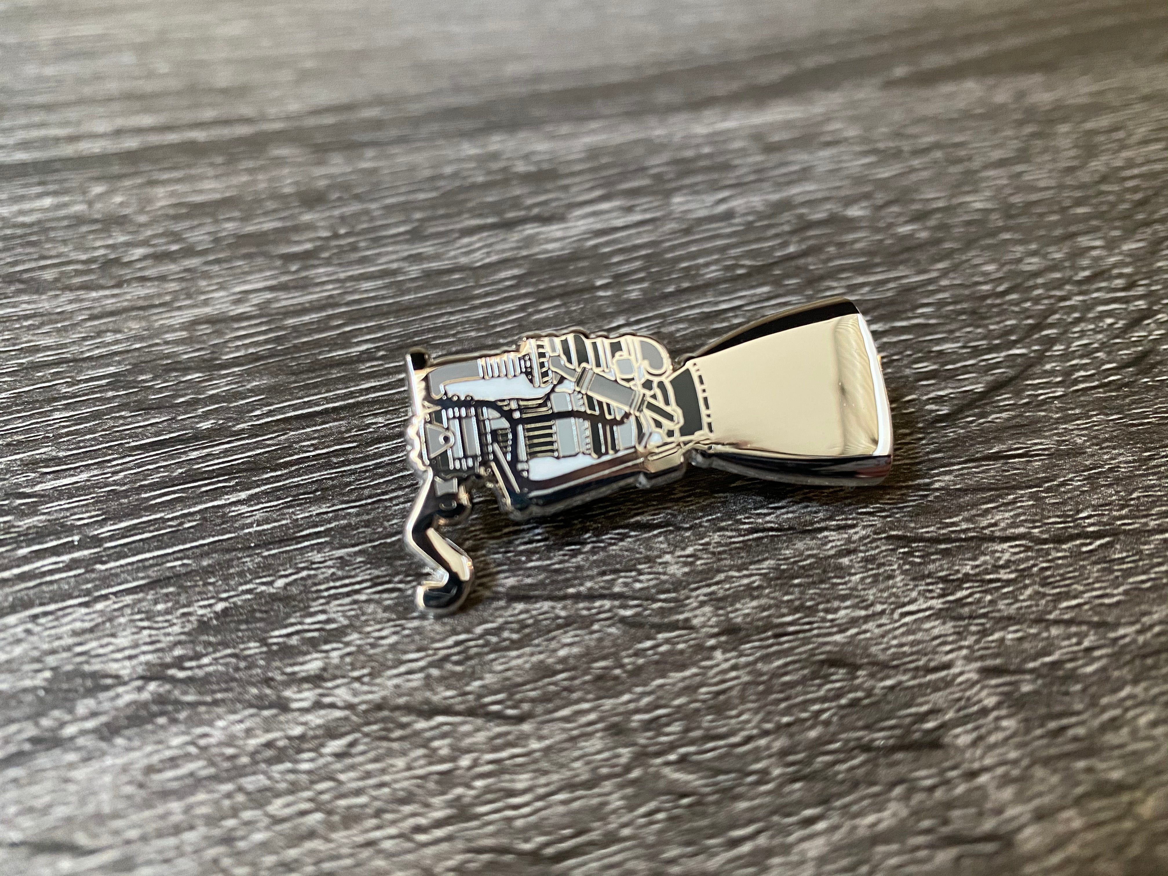 Ford Raptor Pin Enamel Raptor Engine (Starship and Super Heavy) Hard Enamel Pin