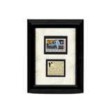 APOLLO 11 FIRST MAN STAMP FRAME - The Space Store