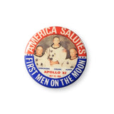 Vintage Apollo 11 Moon Landing Button