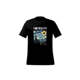 Commemorative Starry Night Eclipse 2024 Adult Unisex t-shirt