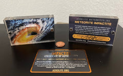 Impactite Meteorite Magnetic Collectible