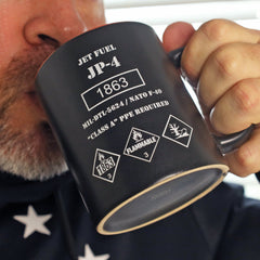 The JP-4 Jet Fuel Coffee Mug
