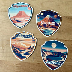 The Resort Location Sticker Pack