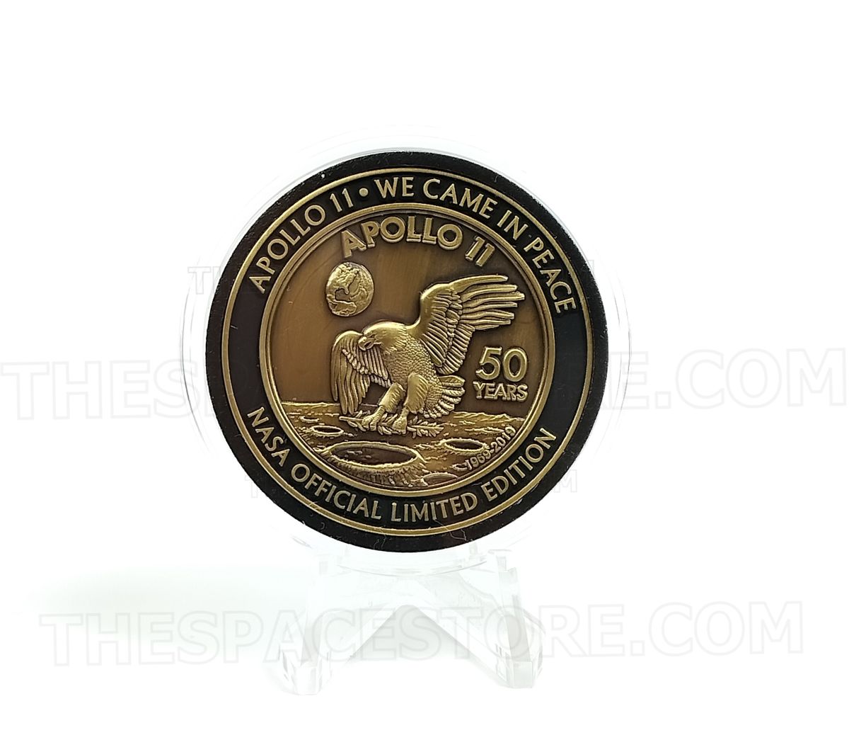 Apollo 11 50th Anniversary Medallion from Winco, Official NASA Supplier - The Space Store