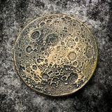 Brass Super Harvest Moon Coin - Large 1.5 in