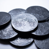 Iron Super New Moon Coin - Large 1.5 in / 38 mm