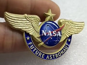 Future Astronaut Wings 3D badge pin from Winco