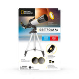 National Geographic SRT70MM - 70mm Refractor Telescope with Panhandle Mount and Solar Filter