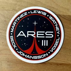 Ares III Mission Sticker