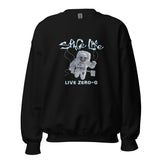 Space Life - Live-Zero-G Unisex Sweatshirt black