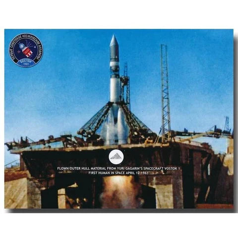 VOSTOK 1 - YURI GAGARIN FLOWN ARTIFACT PRESENTATION