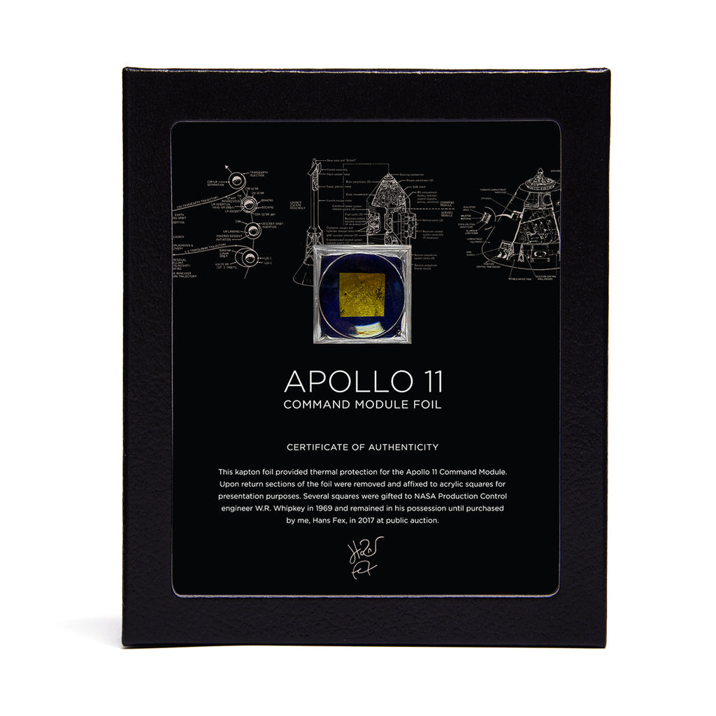 Apollo 11 Command Module Foil - 1 Square Centimeter | The Space Store