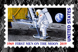 First Men on the Moon Limited Edition Canvas by Chris Calle