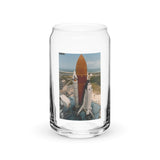NASA Space Shuttle Endeavor Custom Can-Shaped Glass - The Space Store