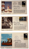 Apollo 13 cover set autographed by Fred Haise - The Space Store
