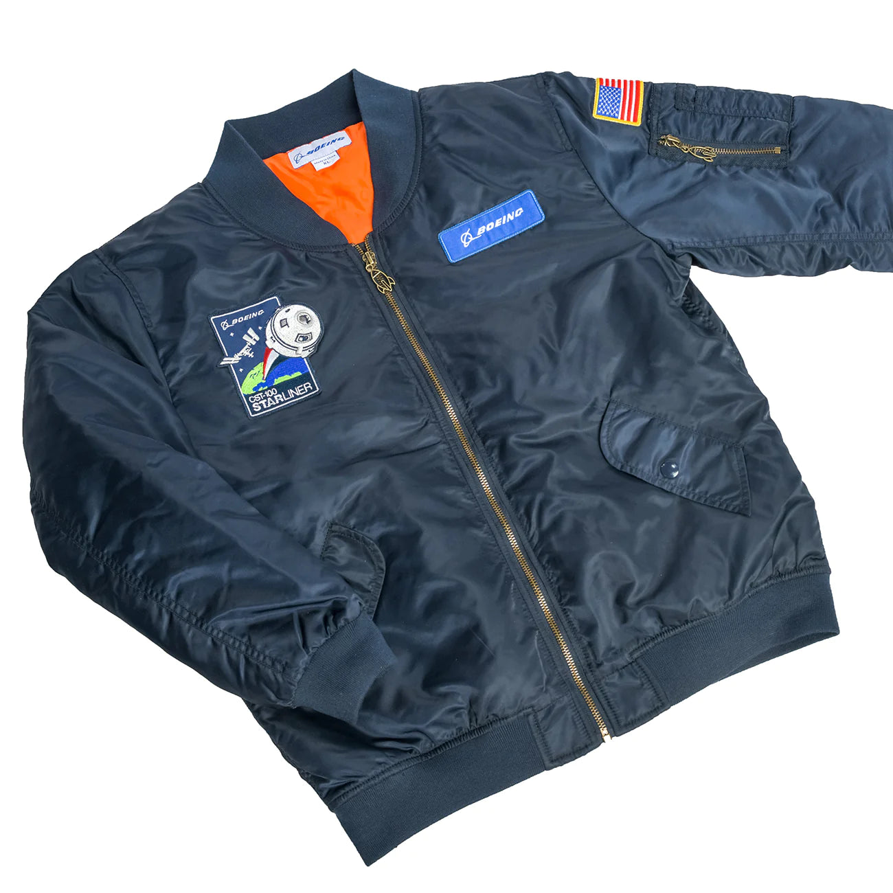 Boeing bomber jacket discount