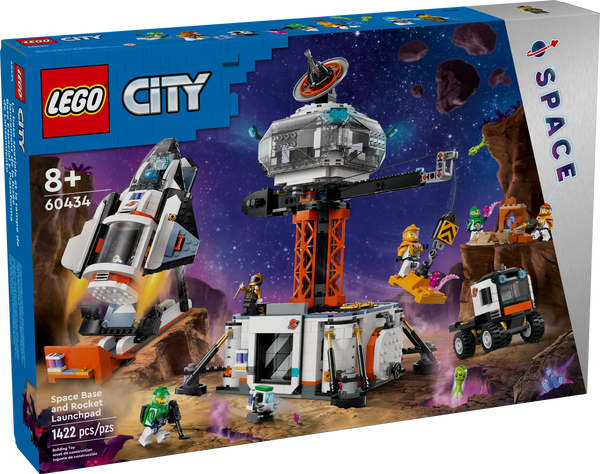 LEGO City Space Base and Rocket Launchpad Set 60434 | The Space Store