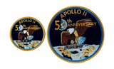 Apollo 11 50th Anniversary Patch 3.5