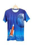 ARTEMIS SLS Rocket to the moon adult unisex t-shirt