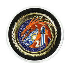 NASA SpaceX Crew-2 Mission Medallion