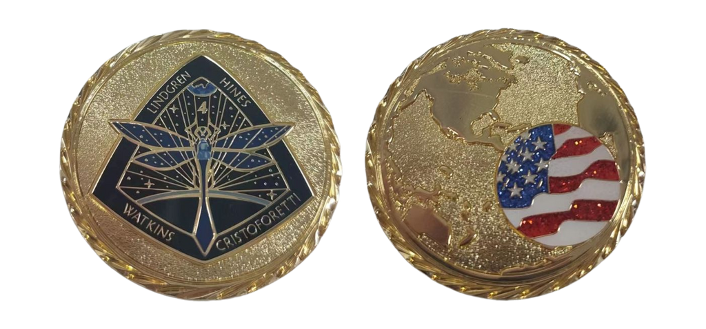 NASA SpaceX Crew-4 Mission Coin | The Space Store