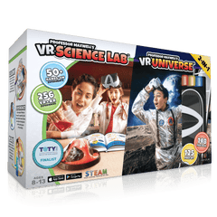 Professor Maxwell's Virtual Reality 2 in 1 Bundle Pack - VR Science Lab & Universe