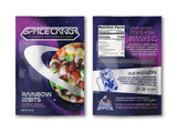 Sour Rainbow Orbits: Freeze-Dried Fruity Candies (Large)