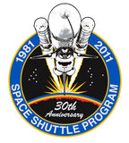 Space Shuttle 30th Anniversary Sticker