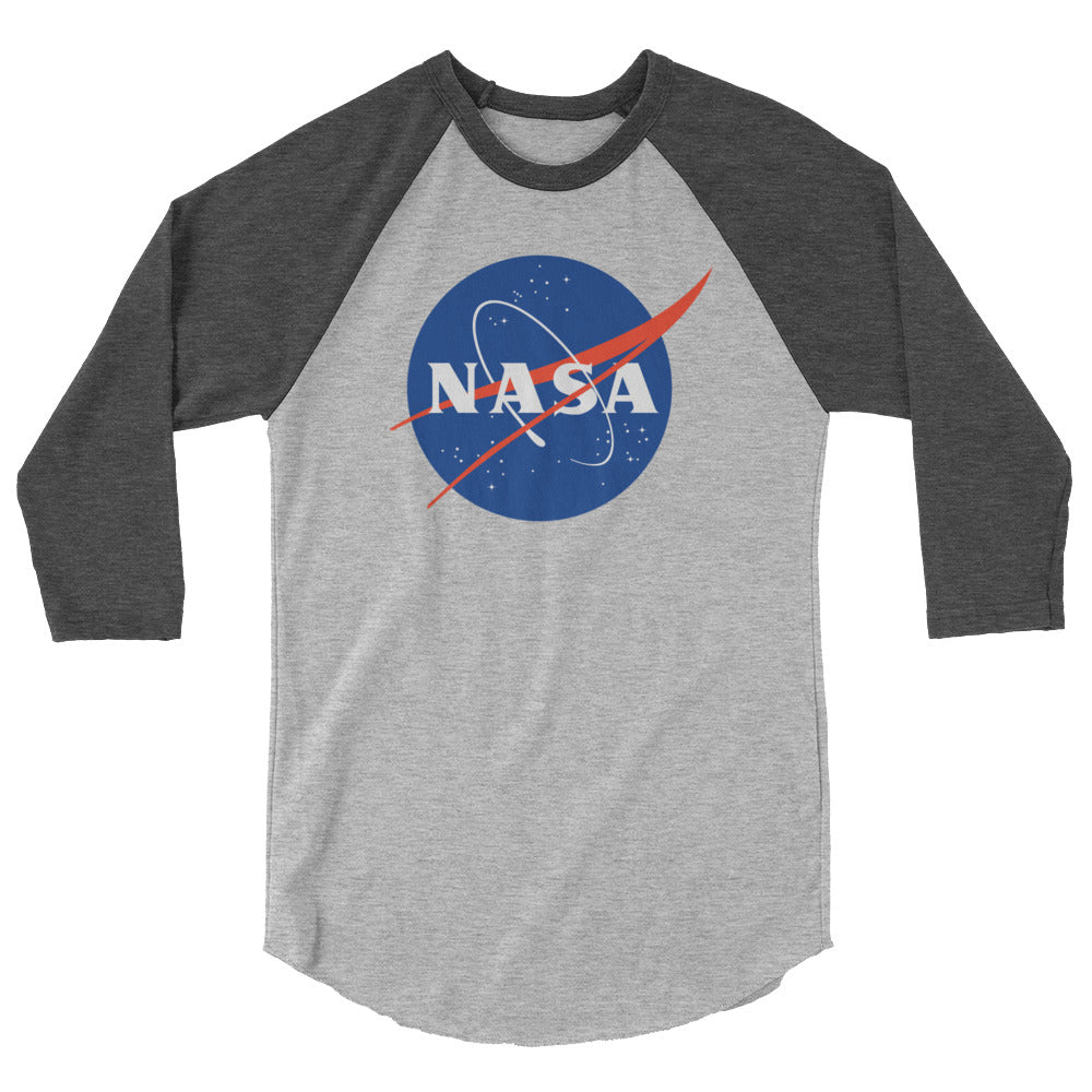 Nasa 'Meatball' 3/4 sleeve raglan shirt - The Space Store