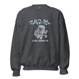 Space Life - Live-Zero-G Unisex Sweatshirt- heather gray