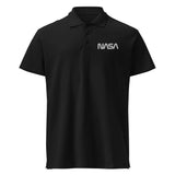 NASA Logo Premium pique polo shirt