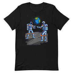 Double Identity Astronaut Meeting adult unisex T Shirt