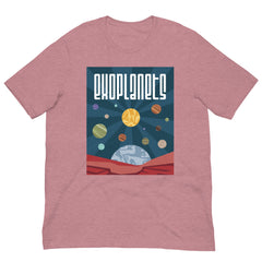 Exoplanets Multi-Planet Retro T-Shirt