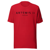 Artemis II Launch Date Unisex t-shirt Red