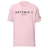 Artemis II Launch Date Unisex t-shirt Pink