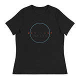 Total Solar Eclipse Phases 2024 Women'sRelaxed T-Shirt