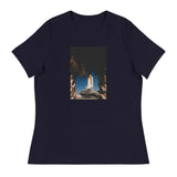 NASA Space Shuttle Discovery Custom Women's Relaxed T-Shirt - The Space Store
