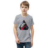 NASA Artemis II Grey Youth Short Sleeve T-Shirt