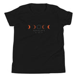 "TOTALITY" Solar Eclipse 2024 Youth Short Sleeve T-Shirt - The Space Store