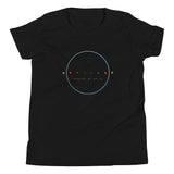 Total Solar Eclipse Phases 2024 Youth Short Sleeve T-Shirt