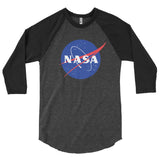 NASA 'MEATBALL'  3/4 Sleeve Raglan Shirt - The Space Store