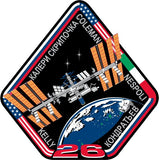 Expedition 26 Mission Sticker - The Space Store