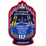STS-117 Mission Patch (with Anderson)